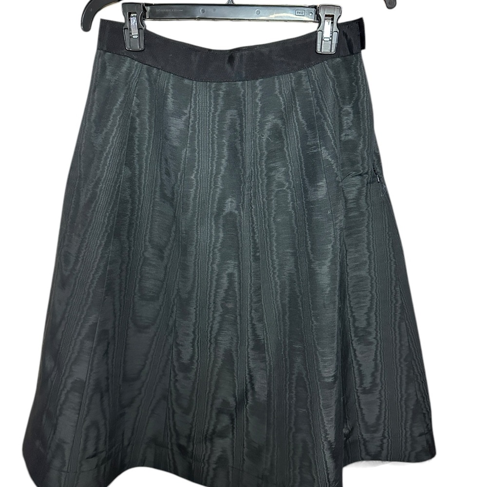 DKNY Elegant Black A-Line Skirt 8 EUC